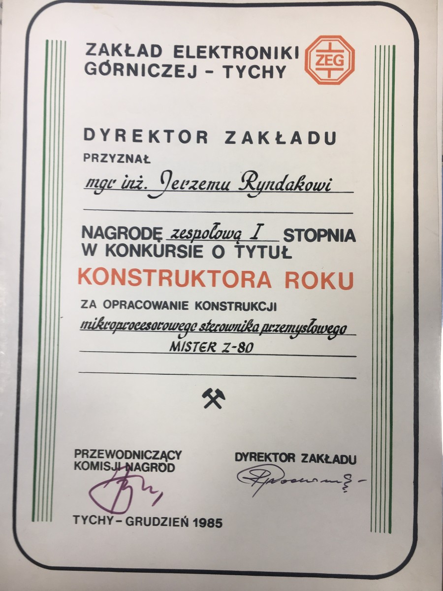 Konstruktor ROKU 1985