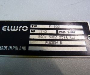Stacja ELWRO do Junior 800 fdd 800